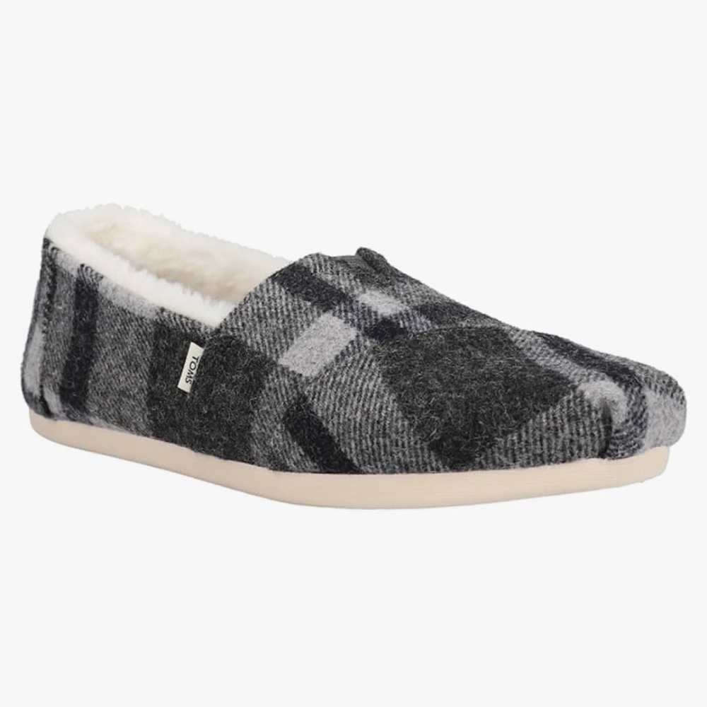 TOMS Women's, Alpargata Faux Fur Lined Slip-On